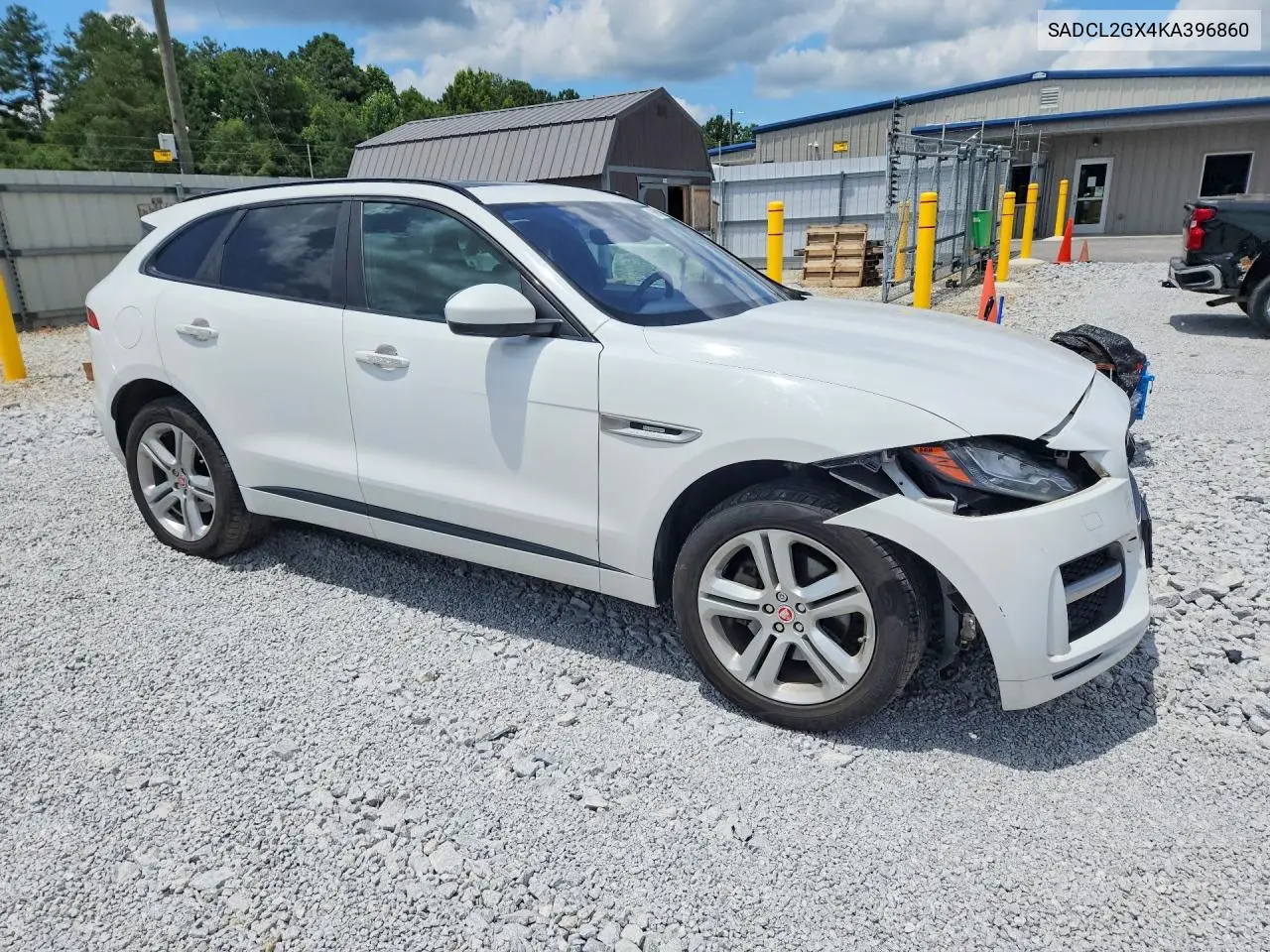 2019 Jaguar F-Pace R - Sport VIN: SADCL2GX4KA396860 Lot: 61663116