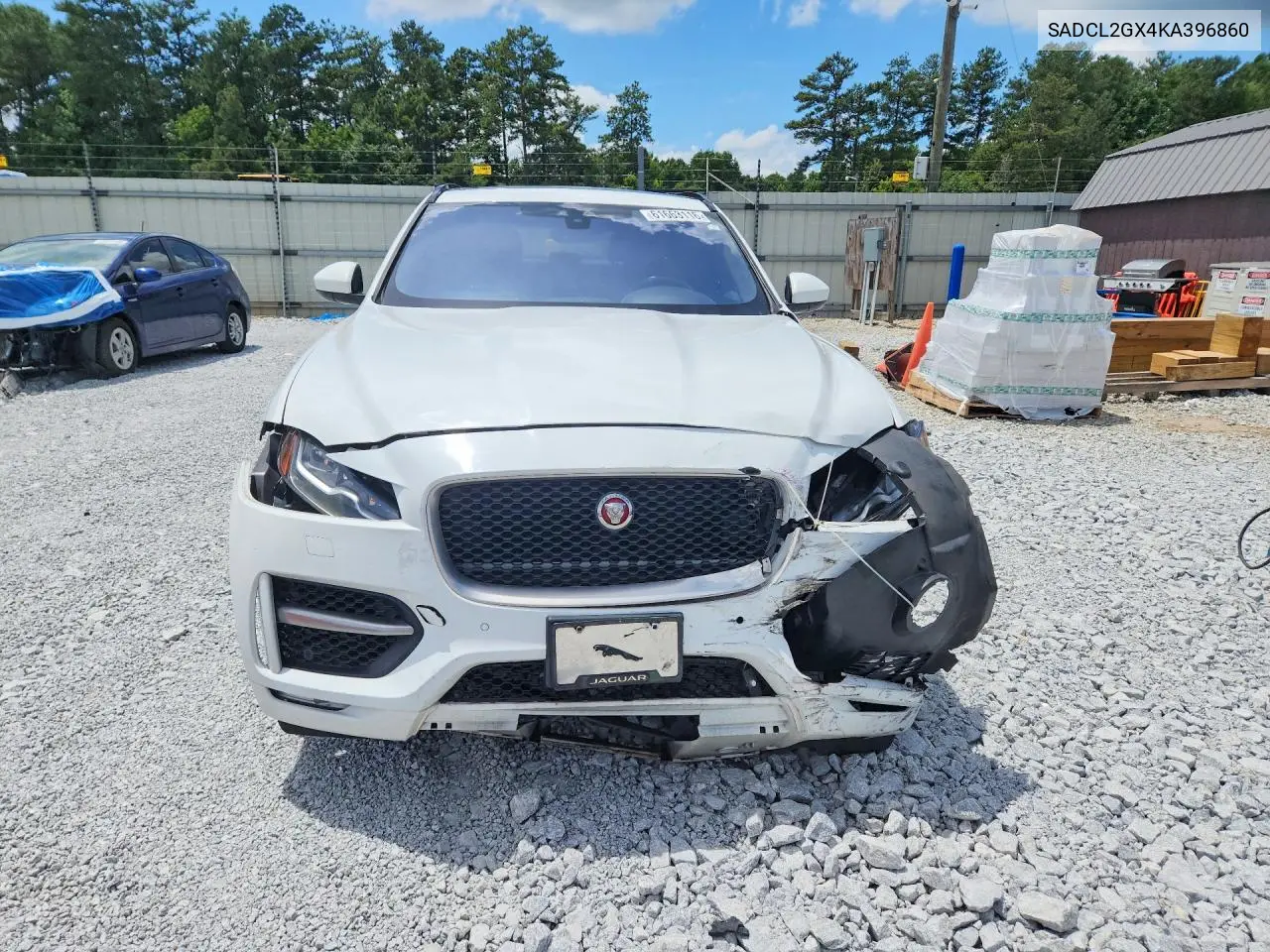 2019 Jaguar F-Pace R - Sport VIN: SADCL2GX4KA396860 Lot: 61663116