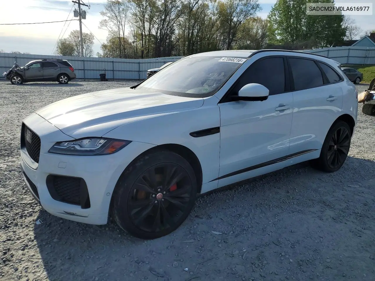 2020 Jaguar F-Pace S VIN: SADCM2FV0LA616977 Lot: 47068216