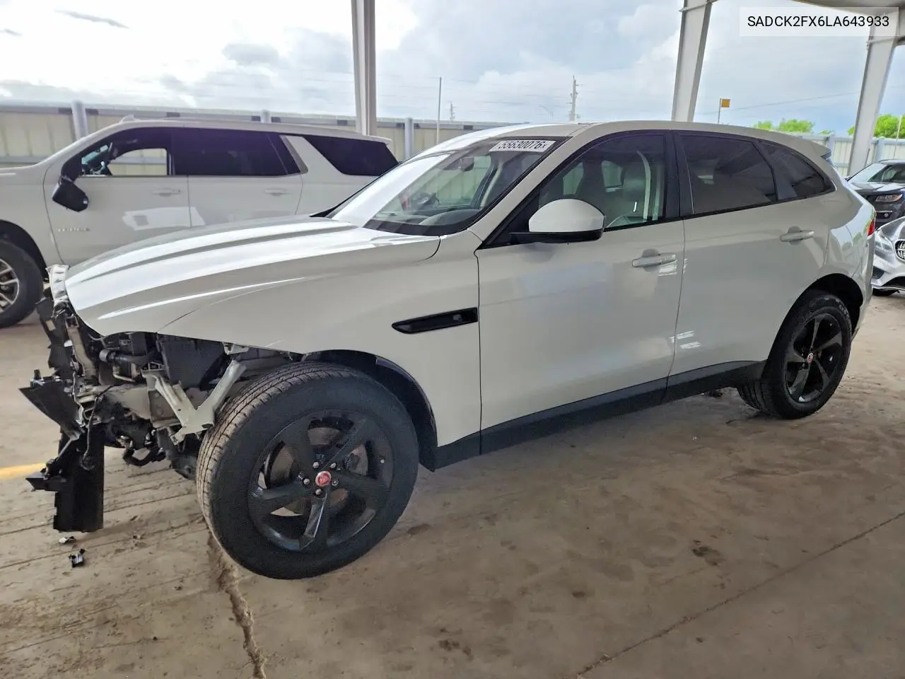 2020 Jaguar F-Pace Prestige VIN: SADCK2FX6LA643933 Lot: 55630076