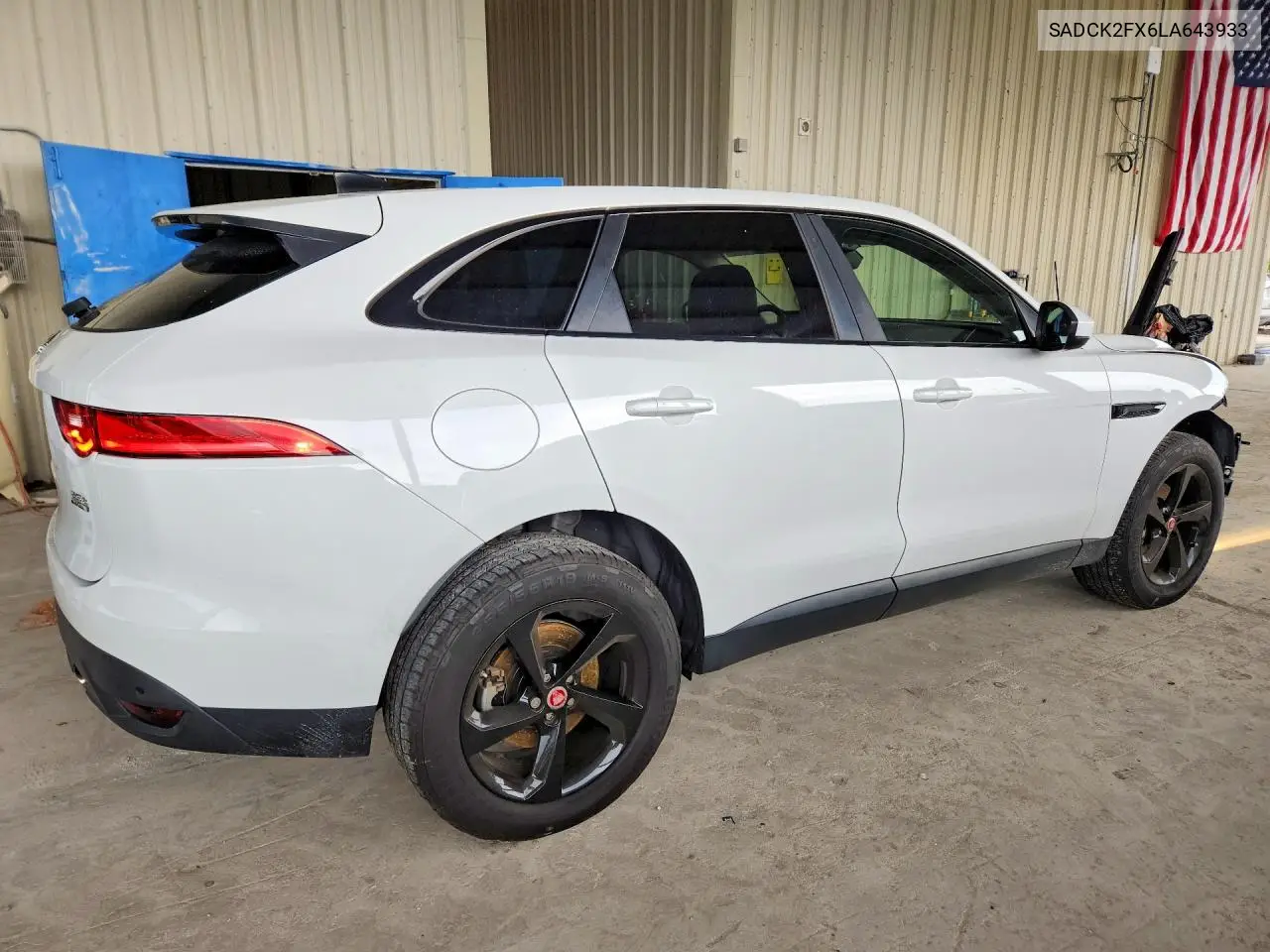 2020 Jaguar F-Pace Prestige VIN: SADCK2FX6LA643933 Lot: 55630076