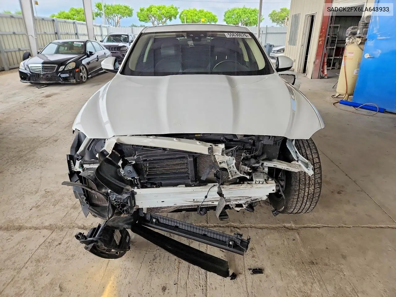 2020 Jaguar F-Pace Prestige VIN: SADCK2FX6LA643933 Lot: 55630076