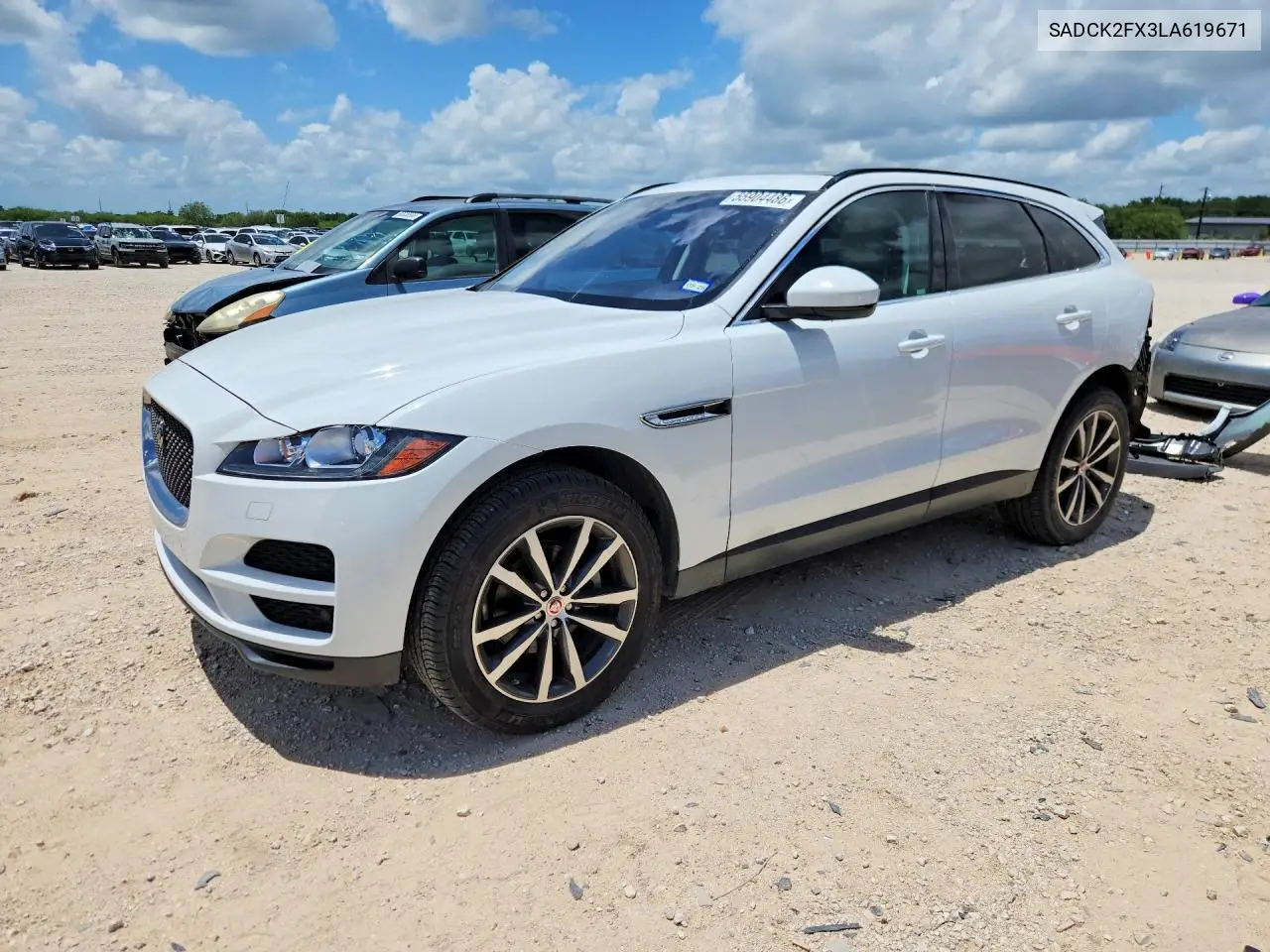 2020 Jaguar F-Pace Prestige VIN: SADCK2FX3LA619671 Lot: 55904486
