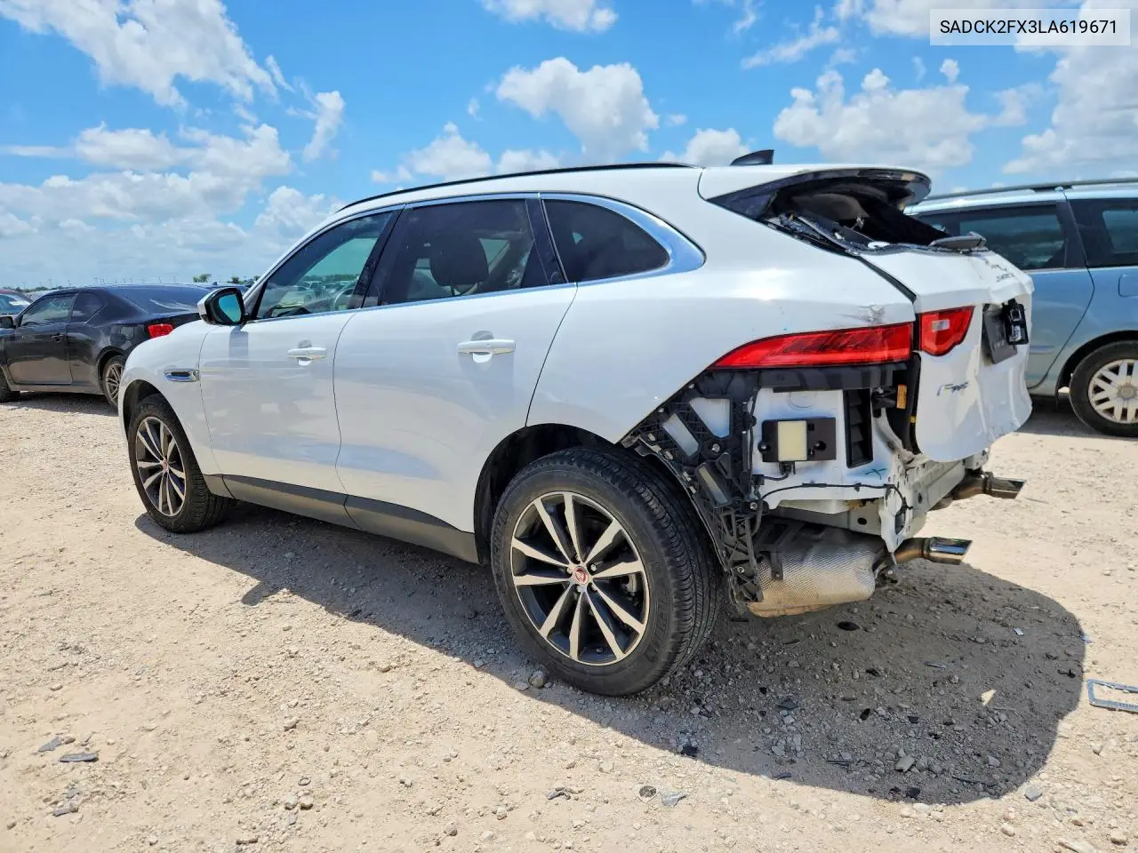 2020 Jaguar F-Pace Prestige VIN: SADCK2FX3LA619671 Lot: 55904486
