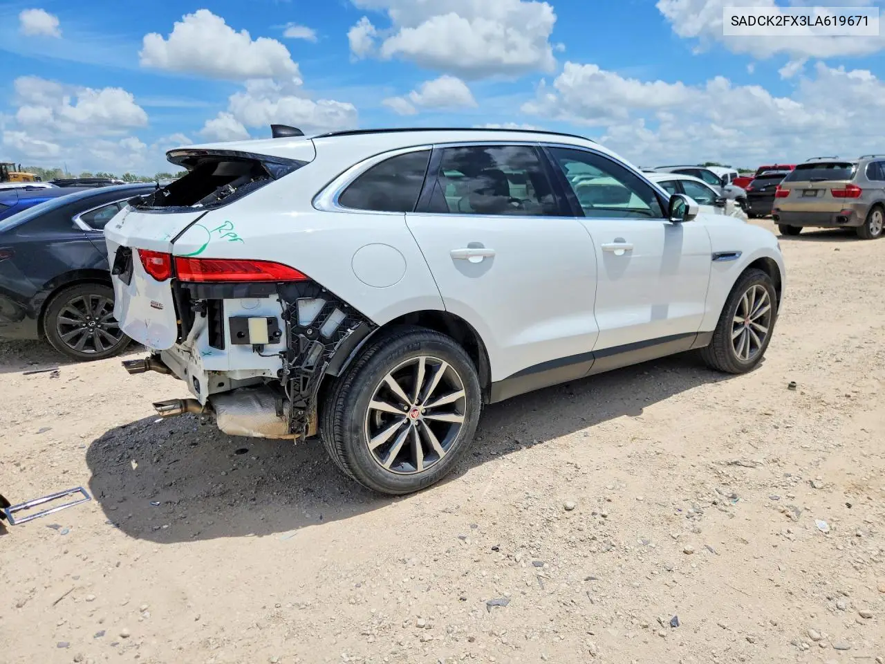 2020 Jaguar F-Pace Prestige VIN: SADCK2FX3LA619671 Lot: 55904486