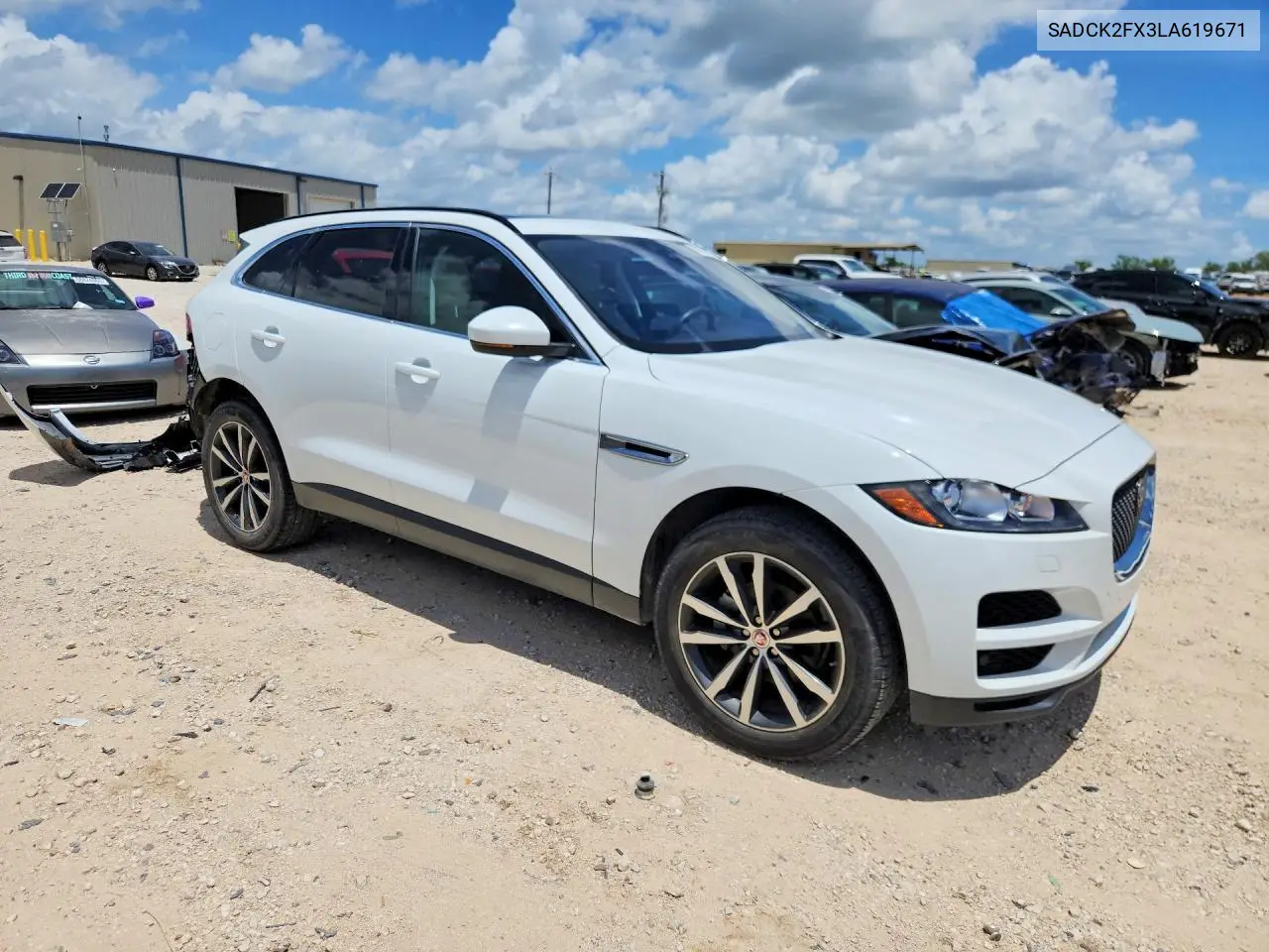 2020 Jaguar F-Pace Prestige VIN: SADCK2FX3LA619671 Lot: 55904486