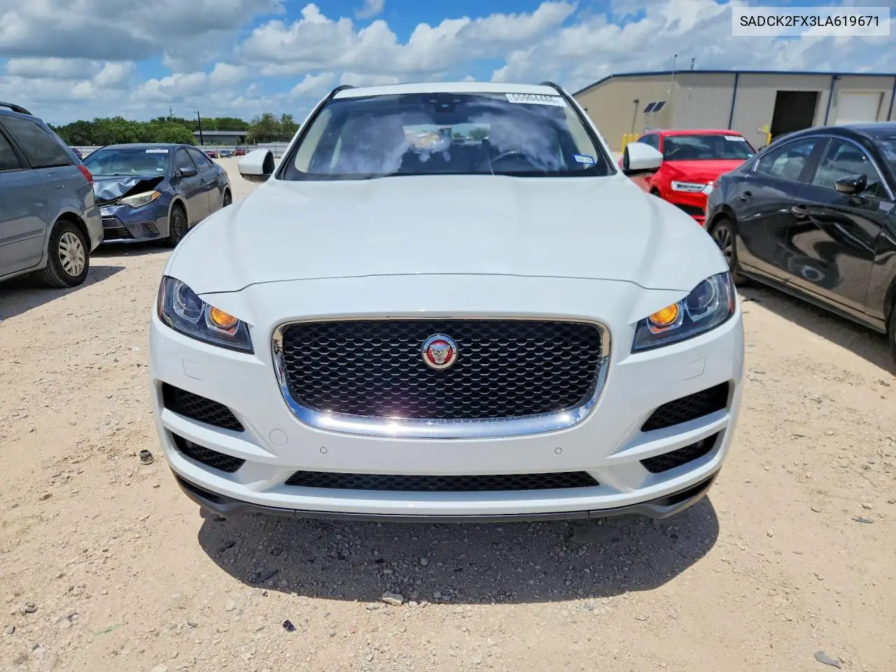 2020 Jaguar F-Pace Prestige VIN: SADCK2FX3LA619671 Lot: 55904486