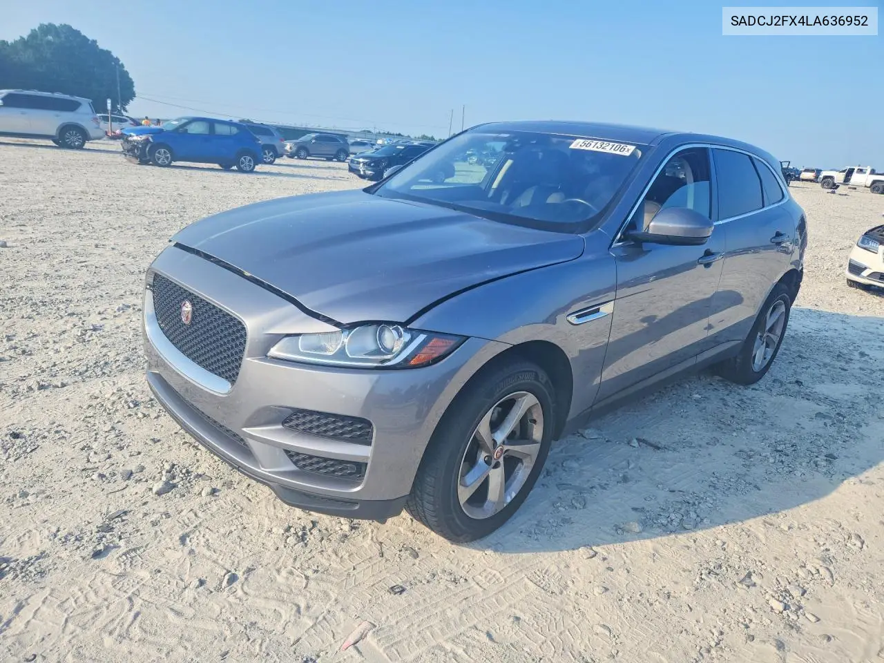 2020 Jaguar F-Pace Premium VIN: SADCJ2FX4LA636952 Lot: 56132106