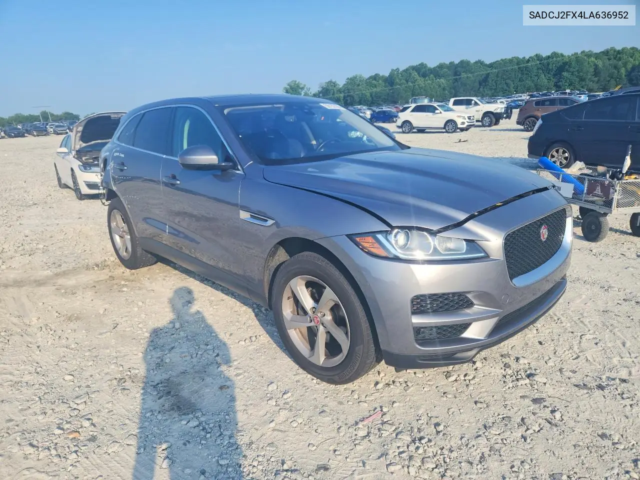 2020 Jaguar F-Pace Premium VIN: SADCJ2FX4LA636952 Lot: 56132106