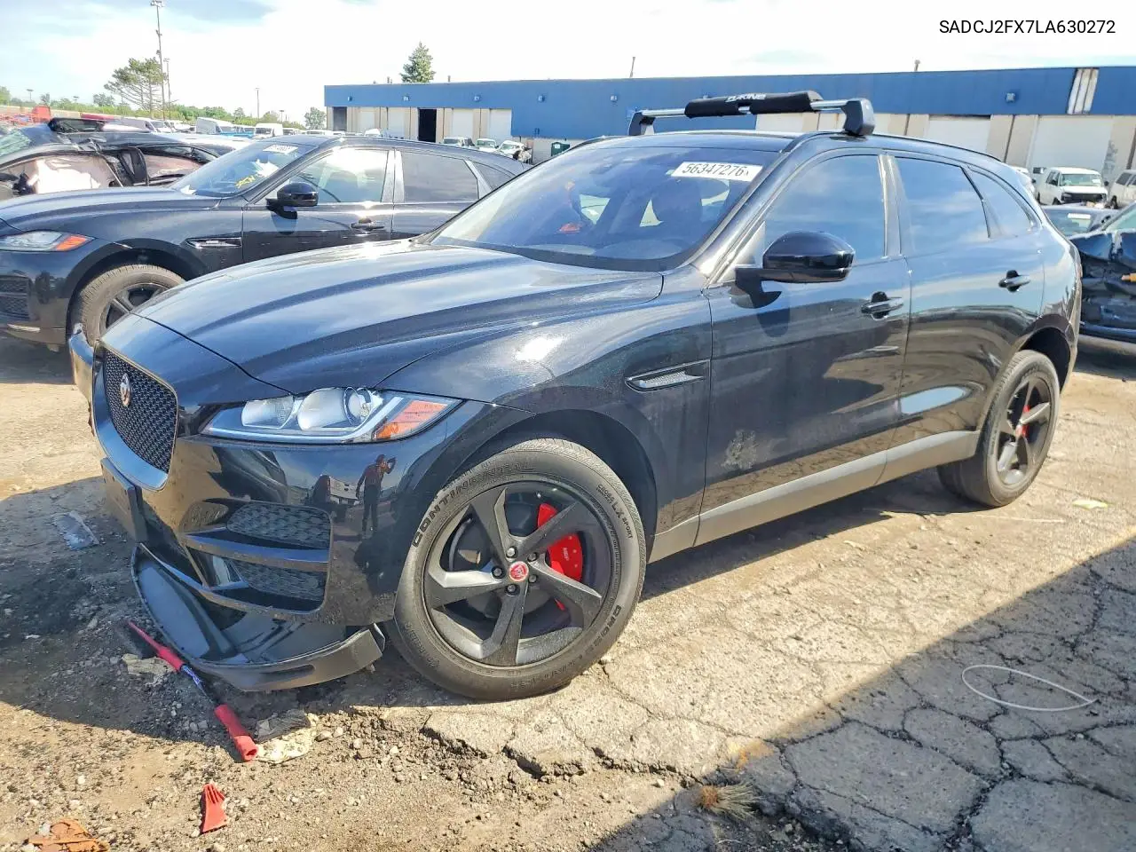 2020 Jaguar F-Pace Premium VIN: SADCJ2FX7LA630272 Lot: 56347276