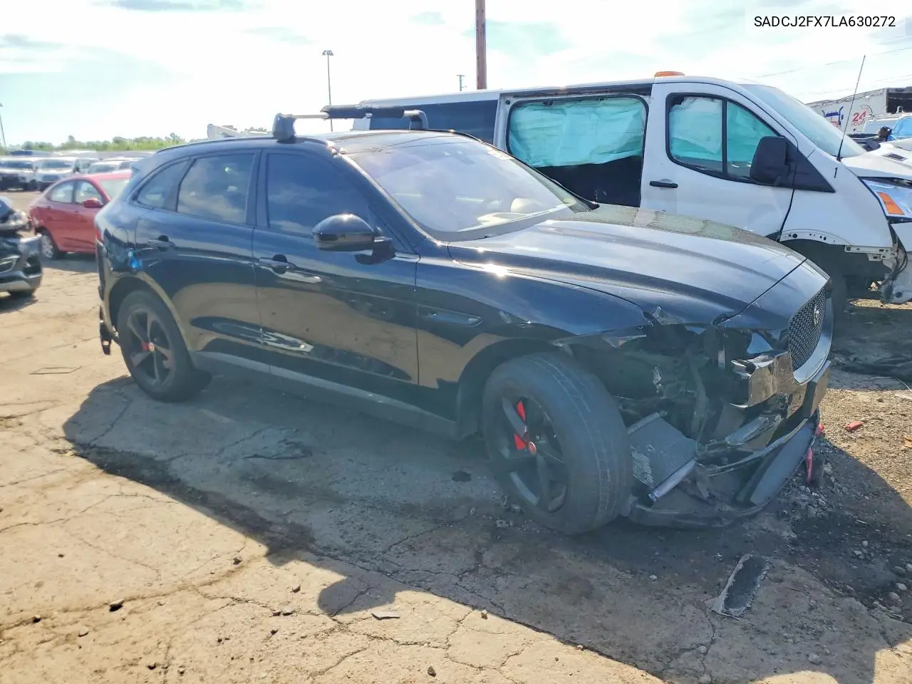 2020 Jaguar F-Pace Premium VIN: SADCJ2FX7LA630272 Lot: 56347276