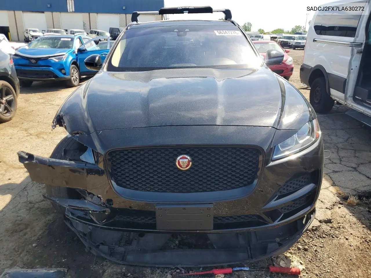 2020 Jaguar F-Pace Premium VIN: SADCJ2FX7LA630272 Lot: 56347276