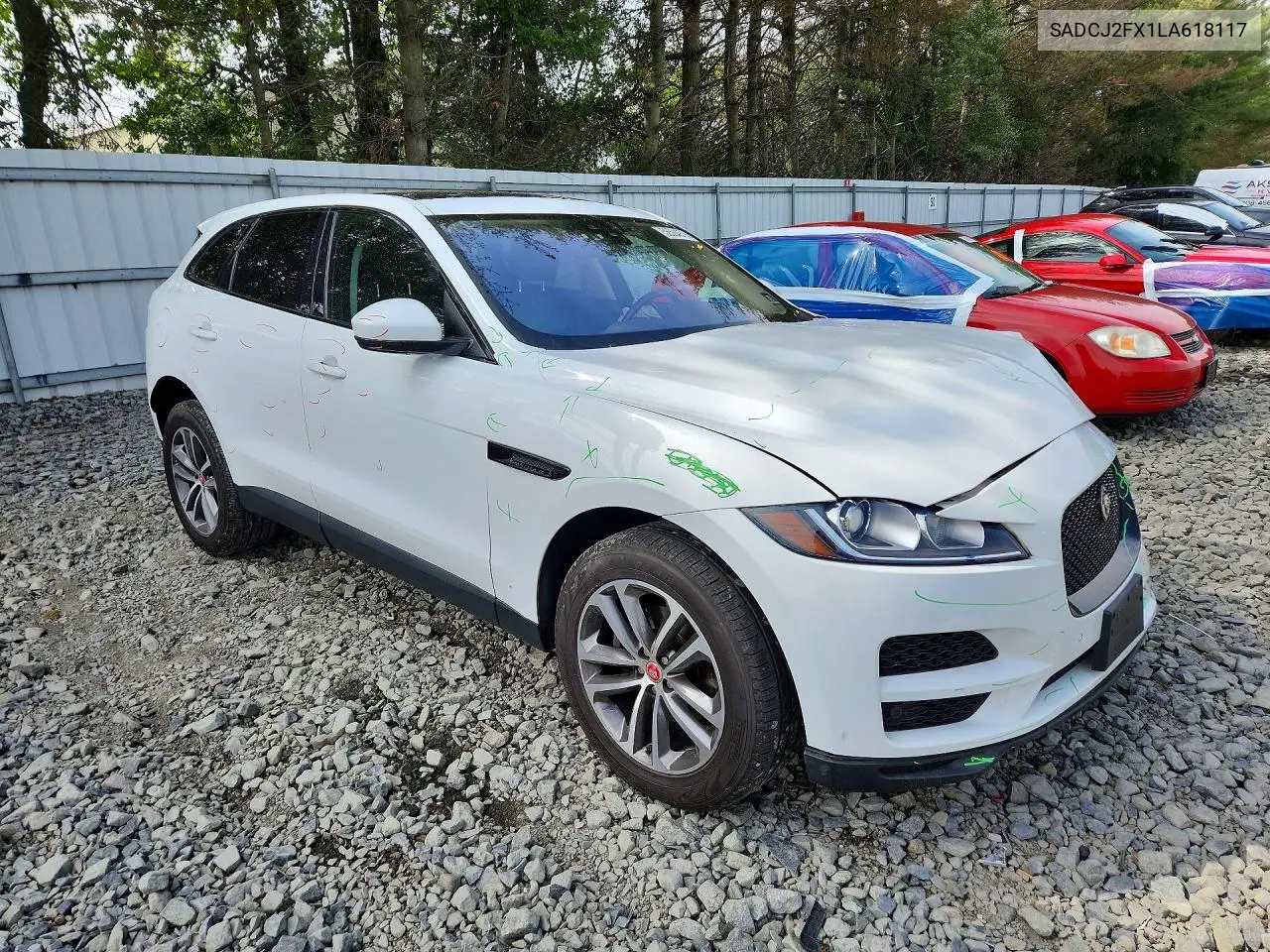 2020 Jaguar F-Pace Premium VIN: SADCJ2FX1LA618117 Lot: 56594976