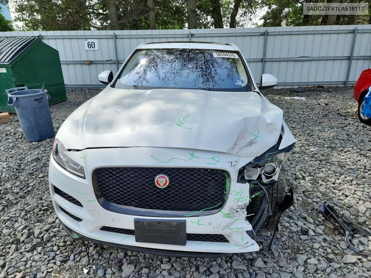 2020 Jaguar F-Pace Premium VIN: SADCJ2FX1LA618117 Lot: 56594976