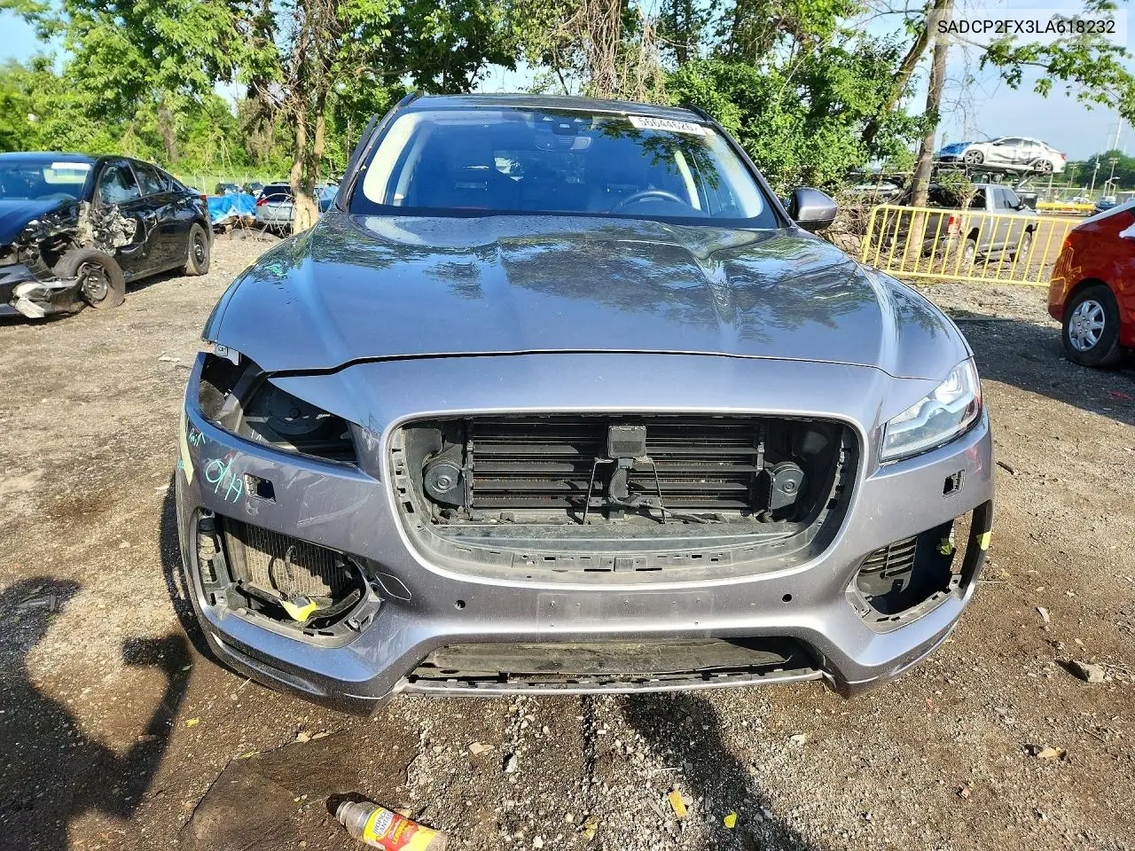 2020 Jaguar F-Pace Checkered Flag VIN: SADCP2FX3LA618232 Lot: 56644626