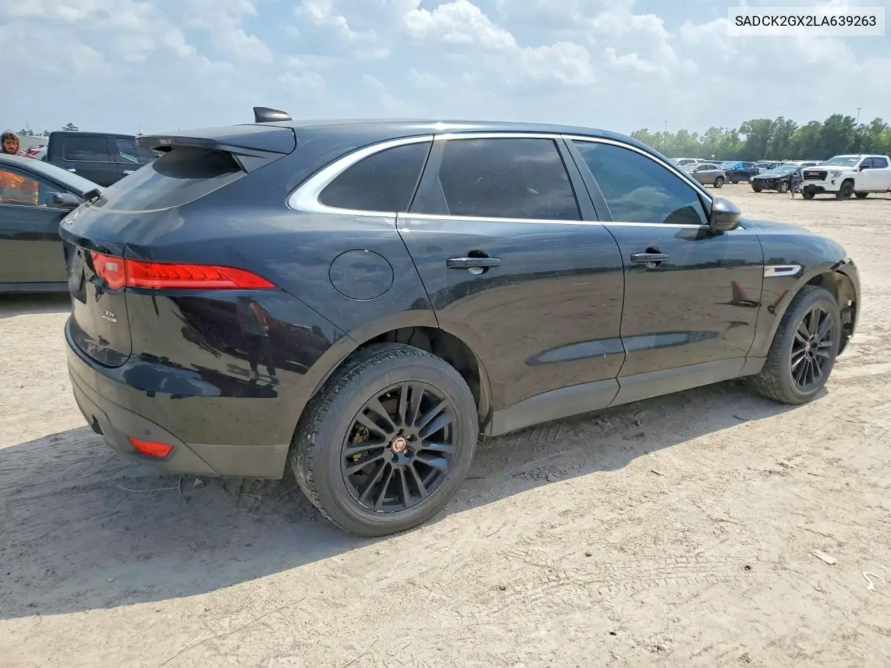 2020 Jaguar F-Pace Prestige VIN: SADCK2GX2LA639263 Lot: 57709486
