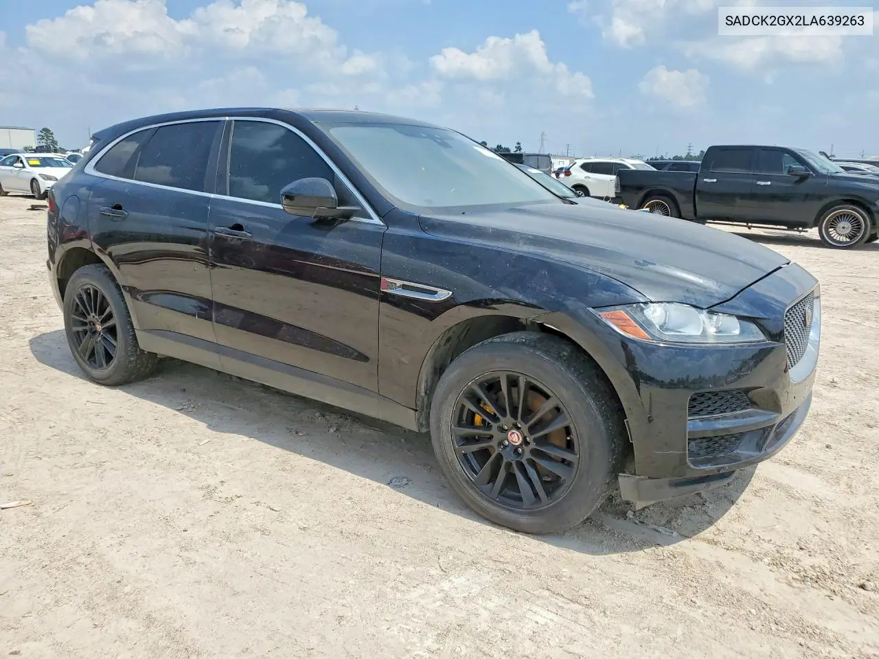 2020 Jaguar F-Pace Prestige VIN: SADCK2GX2LA639263 Lot: 57709486