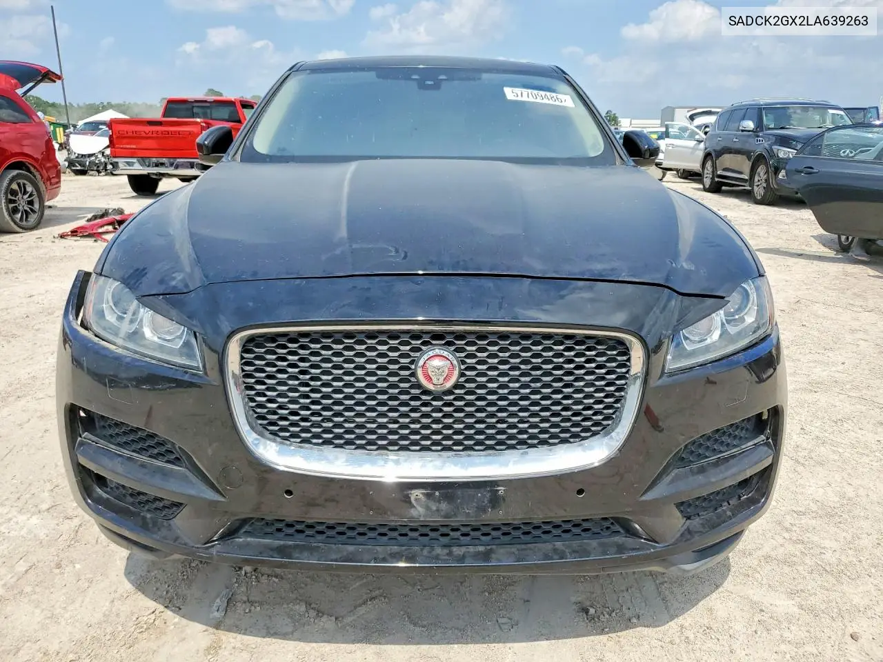 2020 Jaguar F-Pace Prestige VIN: SADCK2GX2LA639263 Lot: 57709486