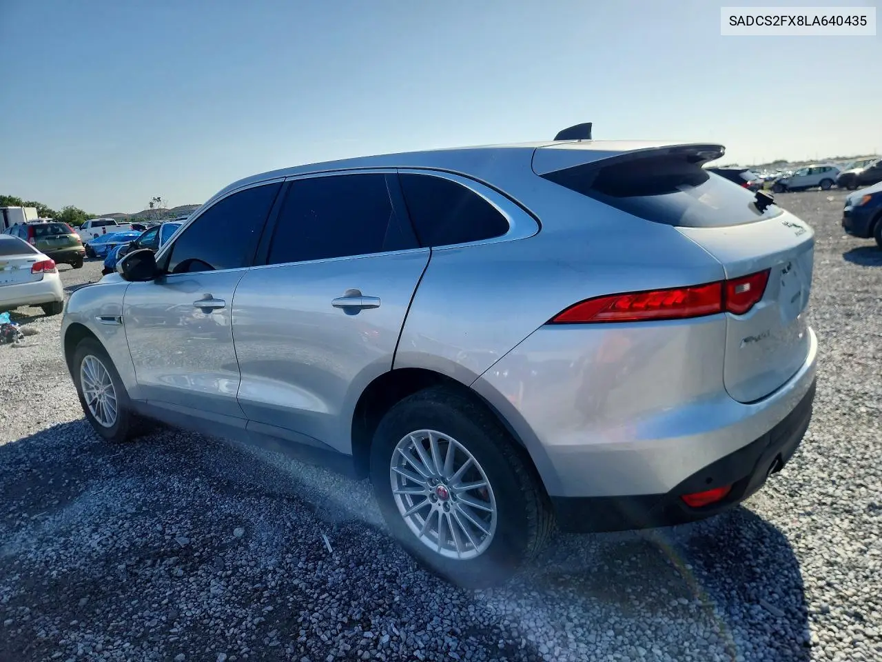 2020 Jaguar F-Pace VIN: SADCS2FX8LA640435 Lot: 58635096