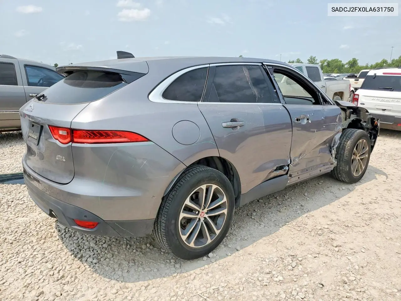 2020 Jaguar F-Pace Premium VIN: SADCJ2FX0LA631750 Lot: 58749476