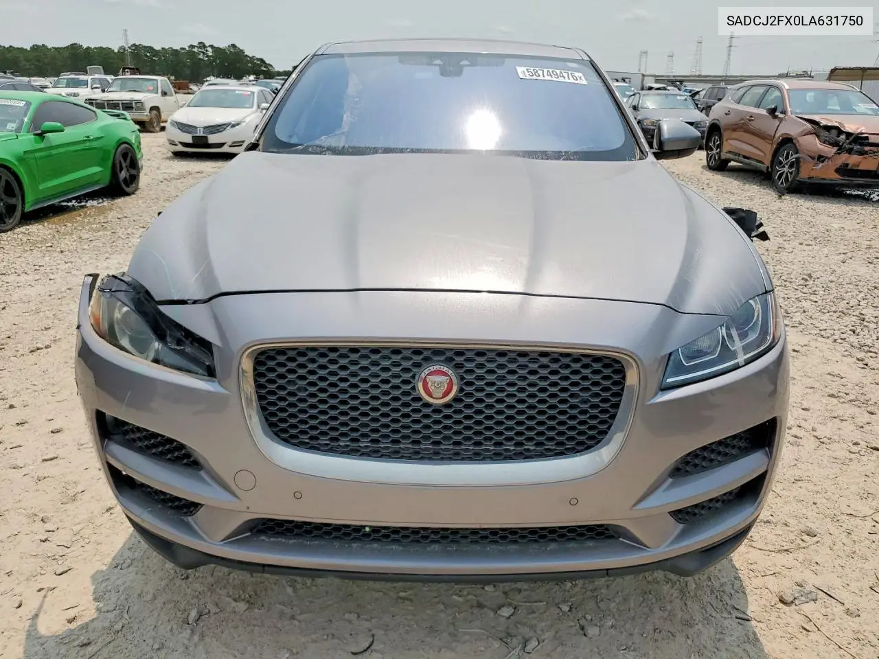 2020 Jaguar F-Pace Premium VIN: SADCJ2FX0LA631750 Lot: 58749476
