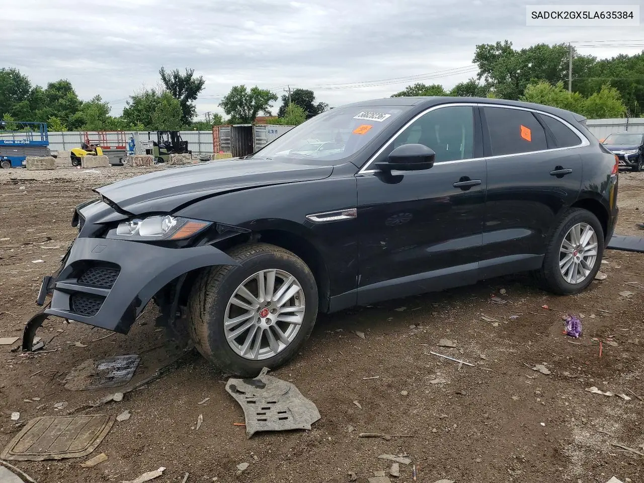 2020 Jaguar F-Pace Prestige VIN: SADCK2GX5LA635384 Lot: 58828236