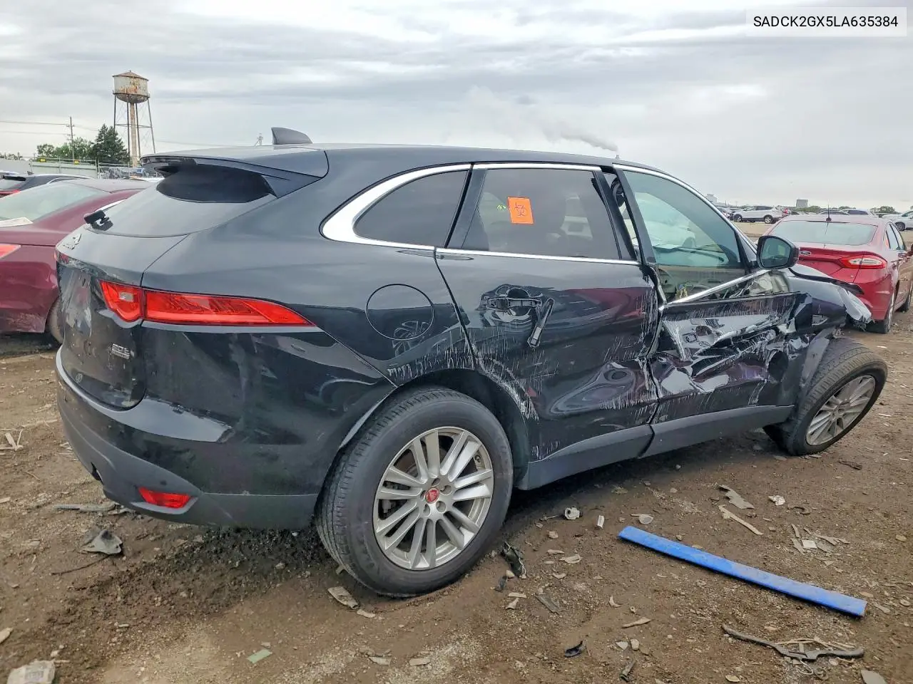 2020 Jaguar F-Pace Prestige VIN: SADCK2GX5LA635384 Lot: 58828236