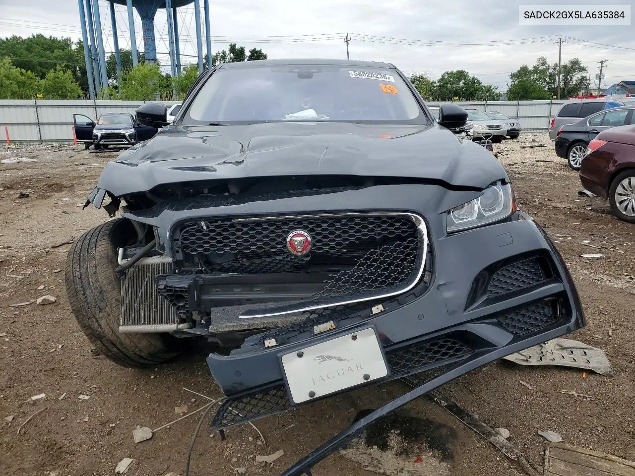 2020 Jaguar F-Pace Prestige VIN: SADCK2GX5LA635384 Lot: 58828236