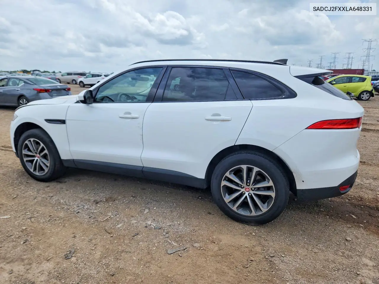 2020 Jaguar F-Pace Premium VIN: SADCJ2FXXLA648331 Lot: 59048596
