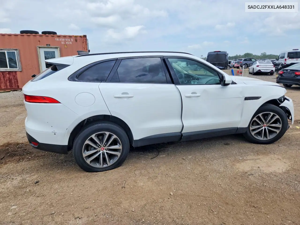2020 Jaguar F-Pace Premium VIN: SADCJ2FXXLA648331 Lot: 59048596