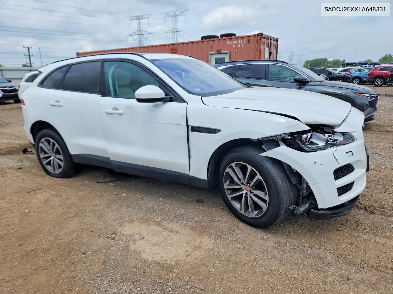 2020 Jaguar F-Pace Premium VIN: SADCJ2FXXLA648331 Lot: 59048596