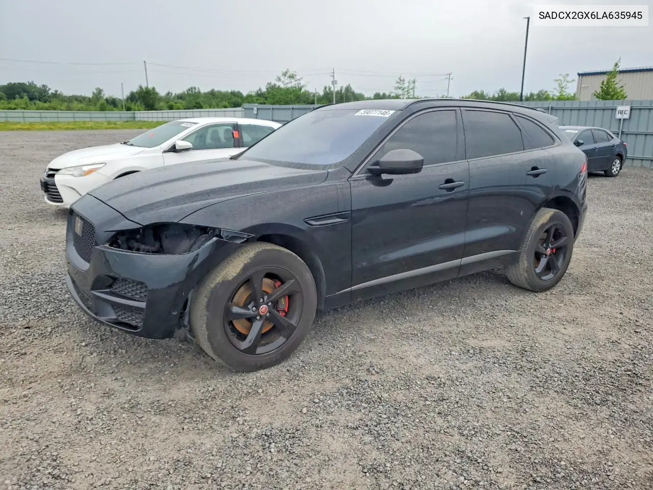 2020 Jaguar F-Pace 300 Sport VIN: SADCX2GX6LA635945 Lot: 59077146