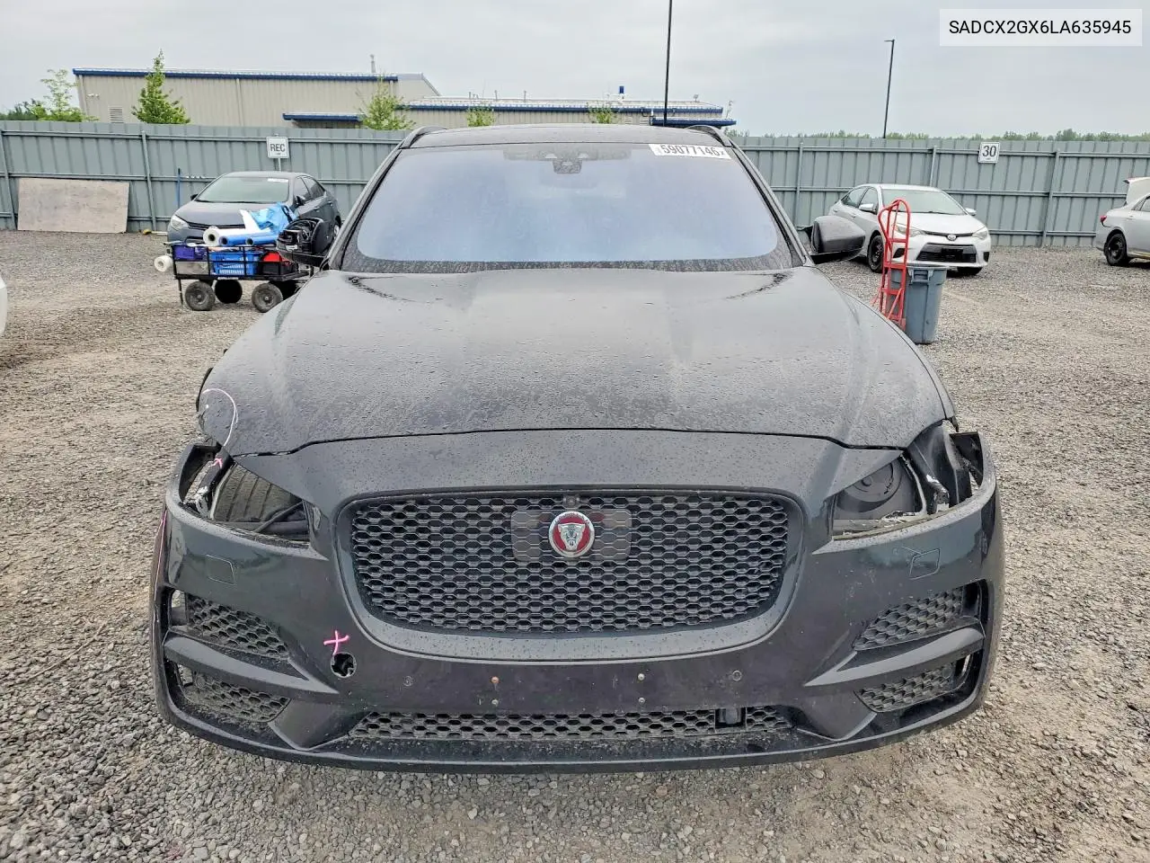 2020 Jaguar F-Pace 300 Sport VIN: SADCX2GX6LA635945 Lot: 59077146