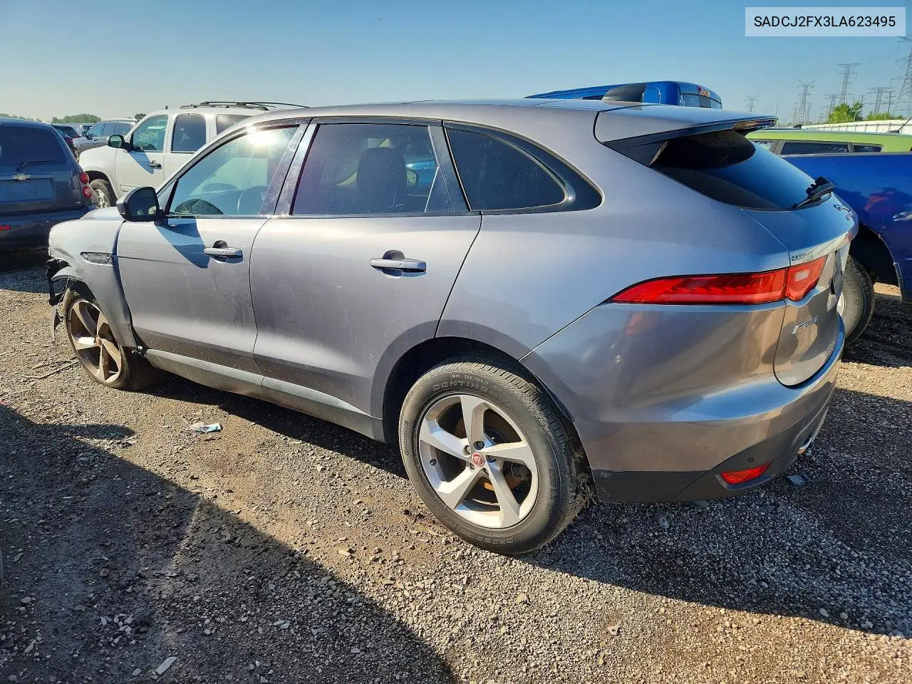 2020 Jaguar F-Pace Premium VIN: SADCJ2FX3LA623495 Lot: 59089156
