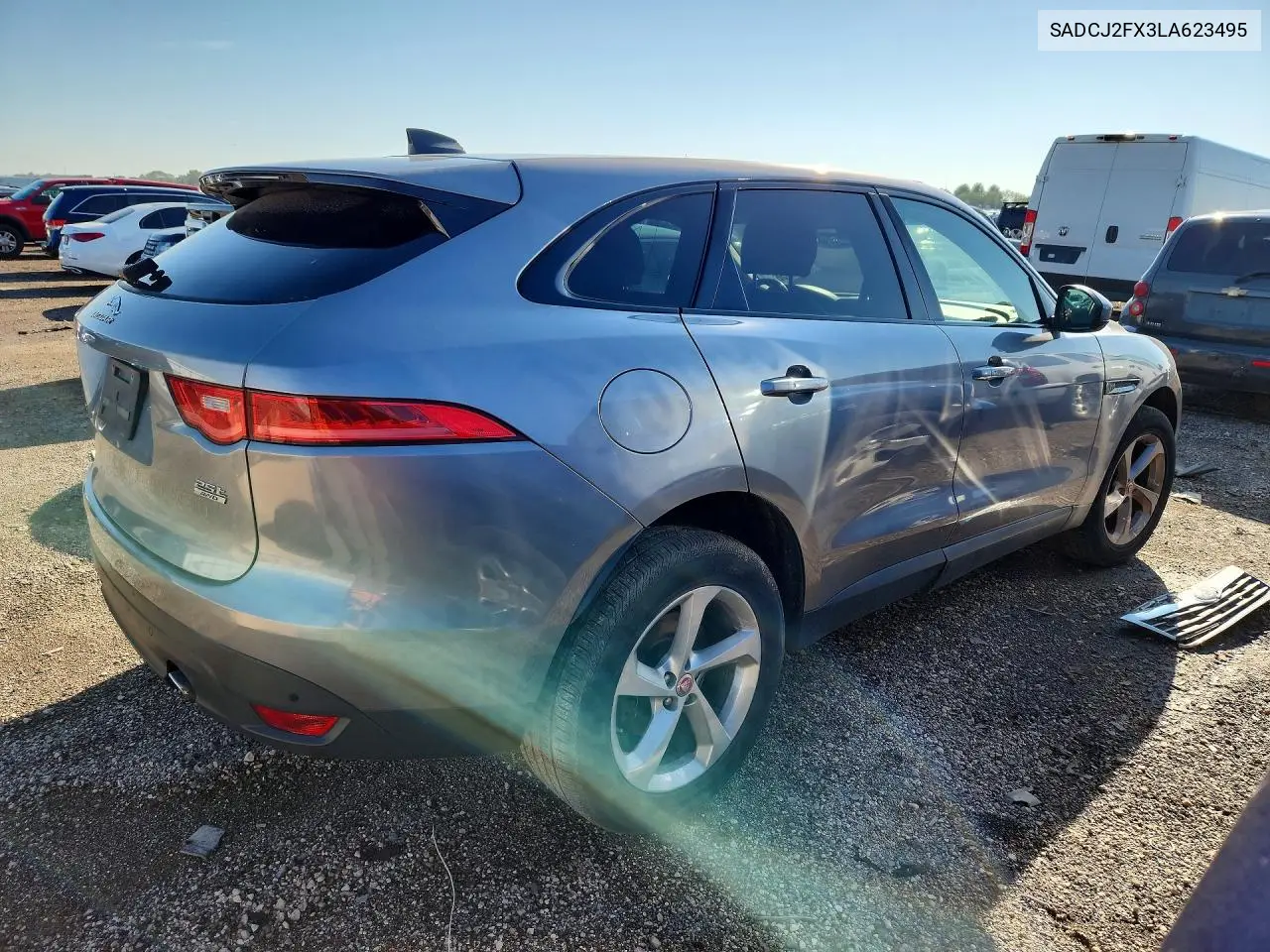 2020 Jaguar F-Pace Premium VIN: SADCJ2FX3LA623495 Lot: 59089156