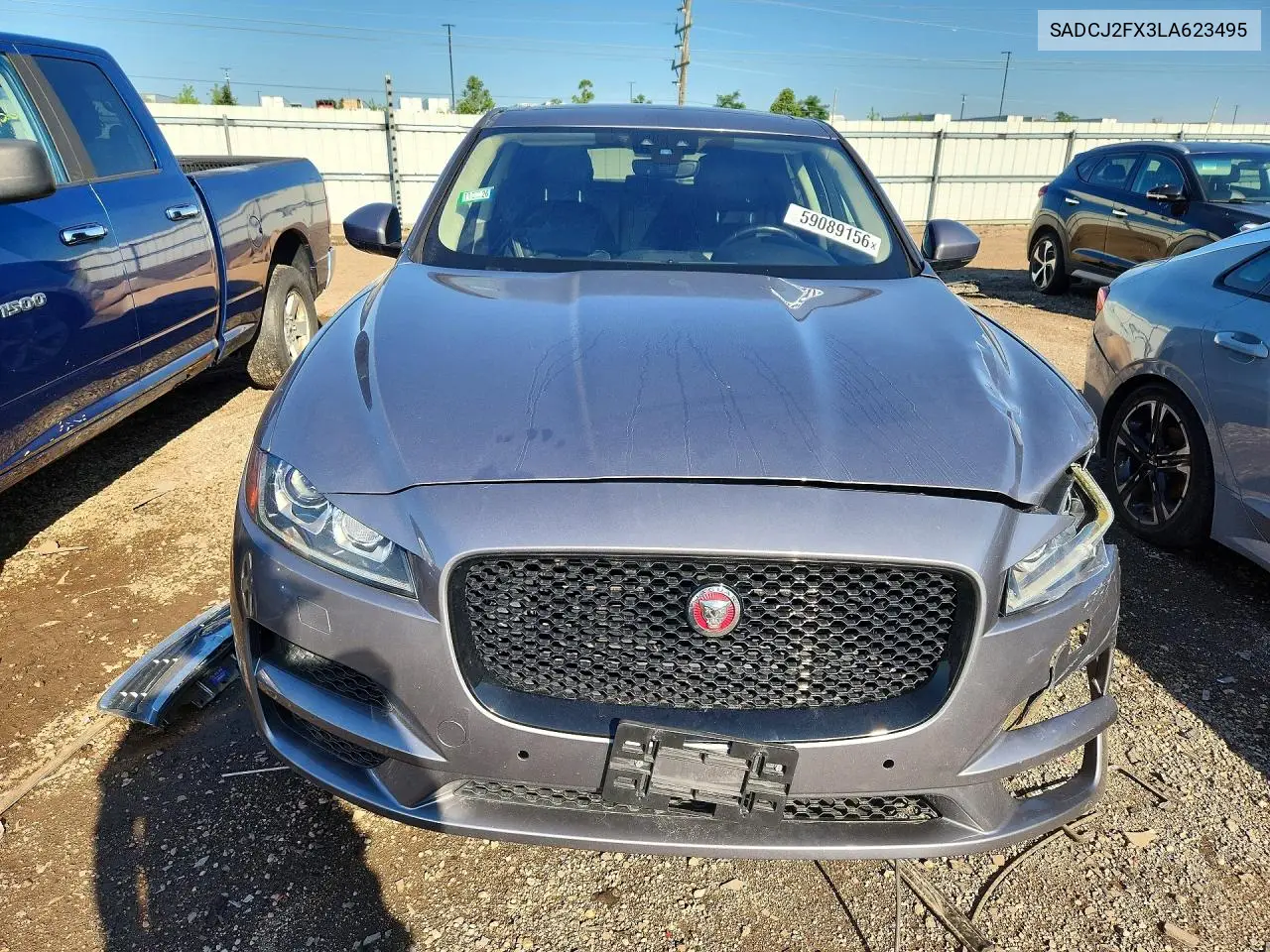 2020 Jaguar F-Pace Premium VIN: SADCJ2FX3LA623495 Lot: 59089156