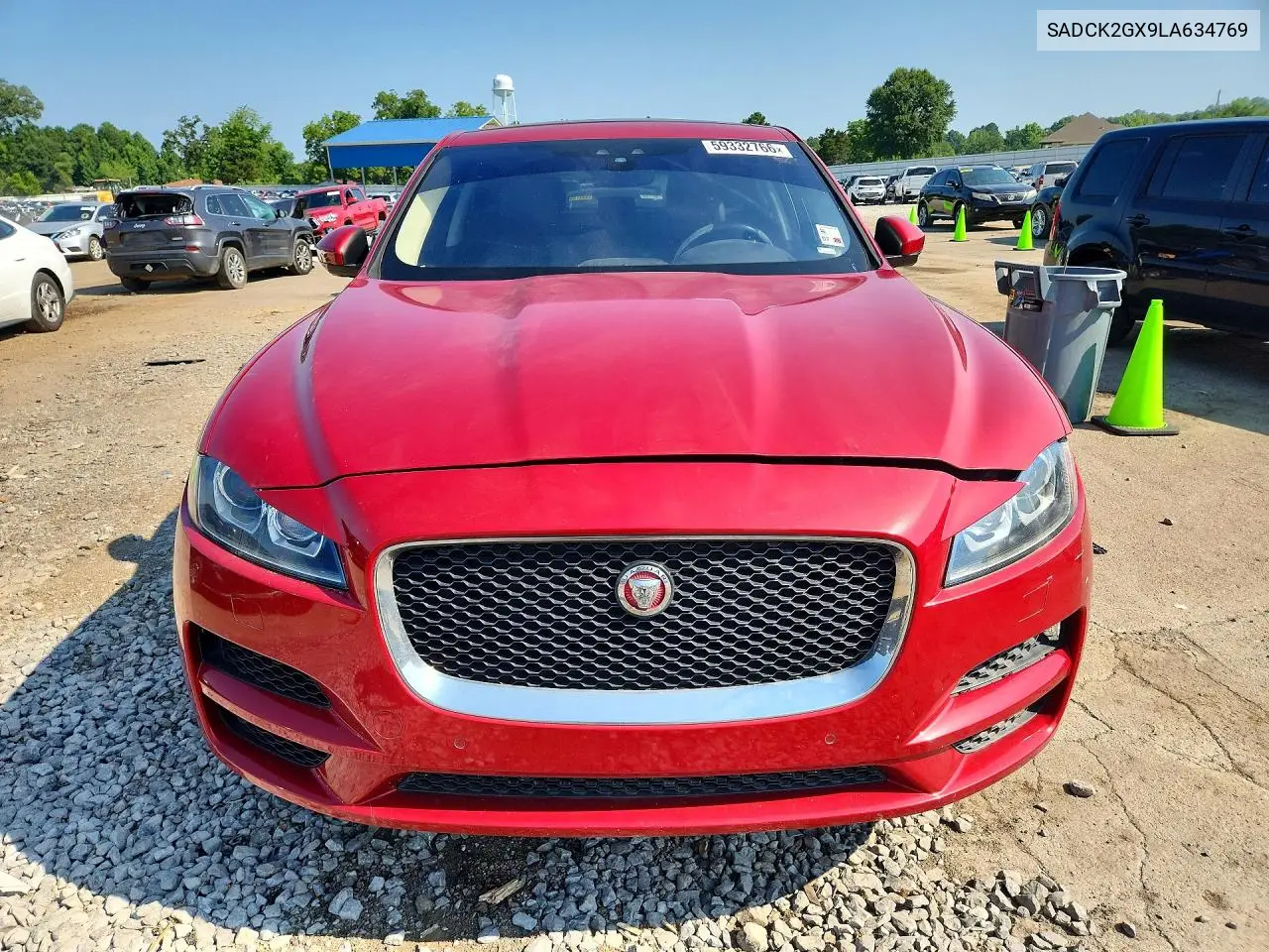 2020 Jaguar F-Pace 4C 4D Suv 30T Prestige VIN: SADCK2GX9LA634769 Lot: 59332766