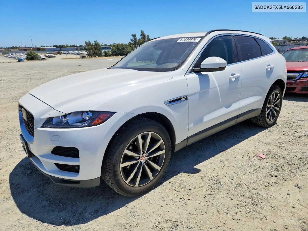 2020 Jaguar F-Pace Prestige VIN: SADCK2FX5LA660285 Lot: 60634876