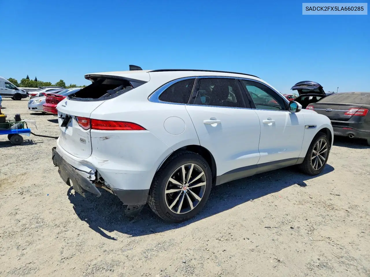 2020 Jaguar F-Pace Prestige VIN: SADCK2FX5LA660285 Lot: 60634876