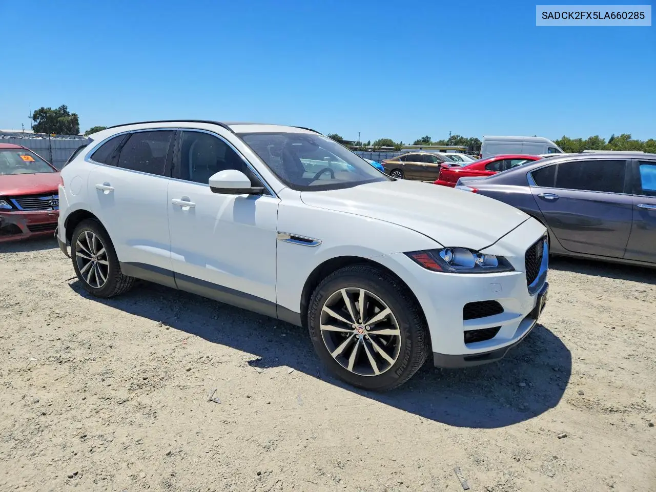 2020 Jaguar F-Pace Prestige VIN: SADCK2FX5LA660285 Lot: 60634876
