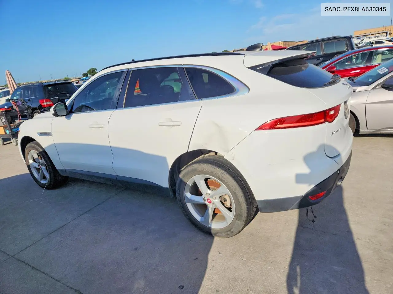 2020 Jaguar F-Pace Premium VIN: SADCJ2FX8LA630345 Lot: 60704916