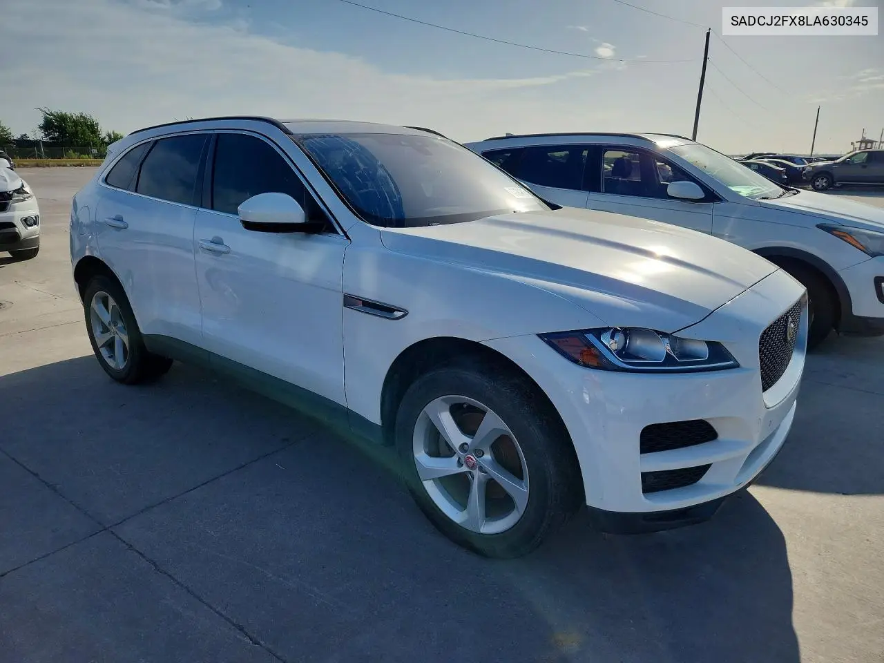 2020 Jaguar F-Pace Premium VIN: SADCJ2FX8LA630345 Lot: 60704916