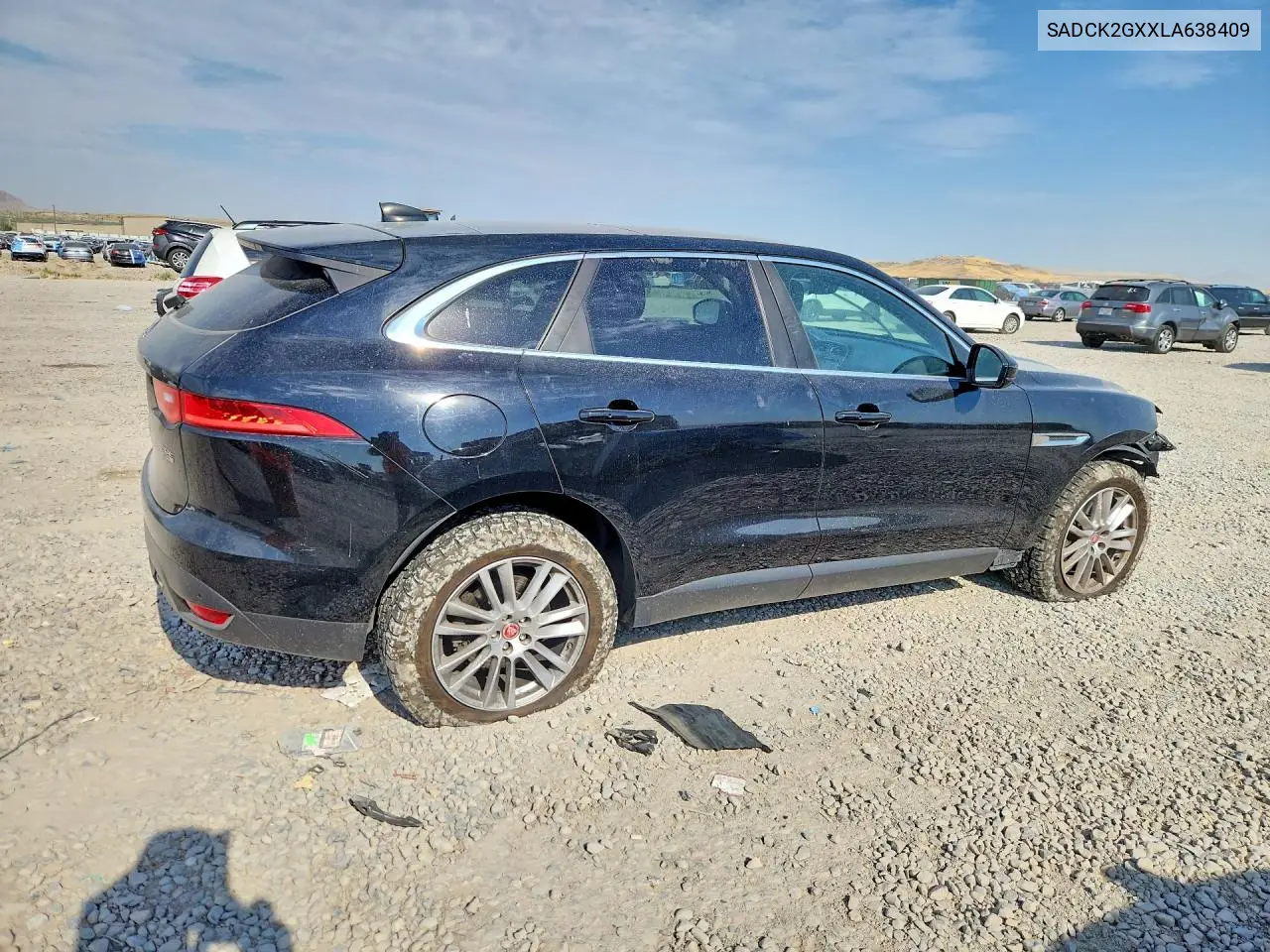 2020 Jaguar F-Pace Prestige VIN: SADCK2GXXLA638409 Lot: 60804366
