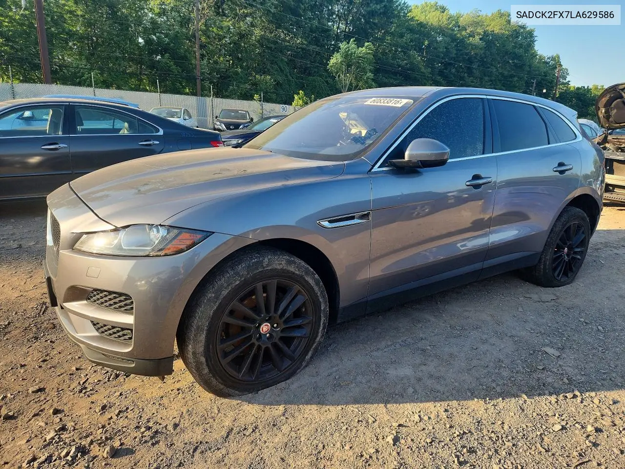 2020 Jaguar F-Pace Prestige VIN: SADCK2FX7LA629586 Lot: 60833816