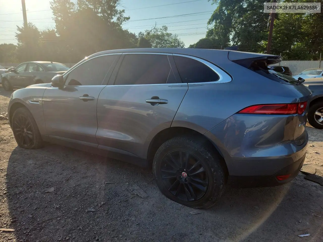 2020 Jaguar F-Pace Prestige VIN: SADCK2FX7LA629586 Lot: 60833816