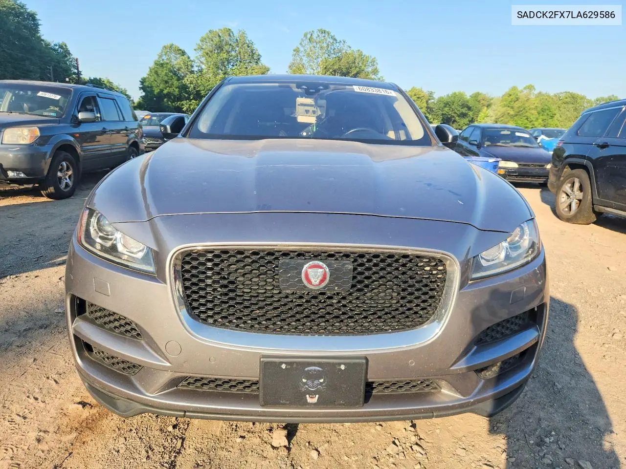 2020 Jaguar F-Pace Prestige VIN: SADCK2FX7LA629586 Lot: 60833816