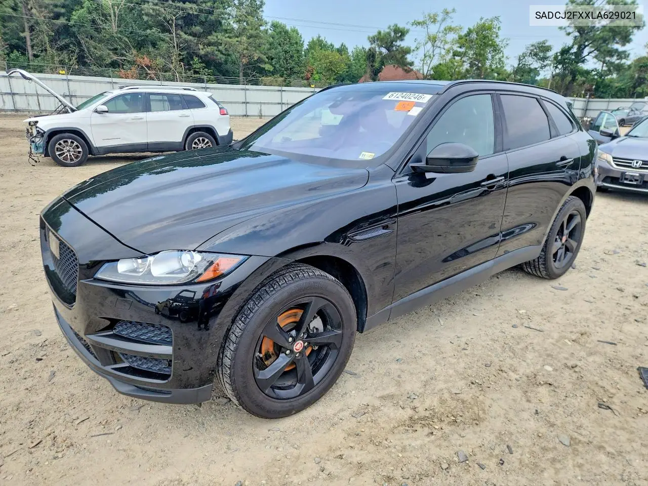 2020 Jaguar F-Pace Premium VIN: SADCJ2FXXLA629021 Lot: 61240246