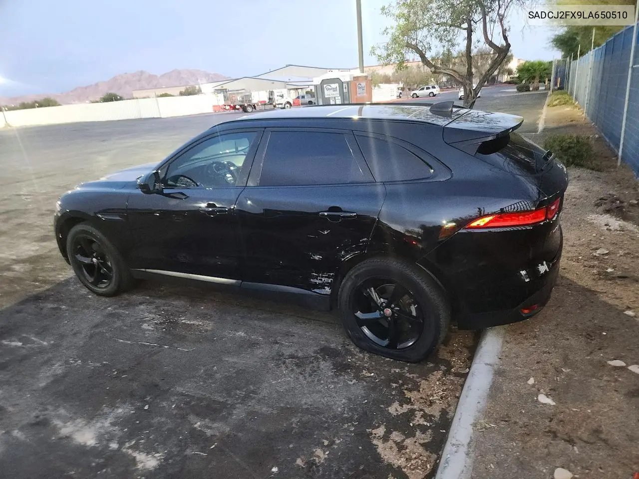 2020 Jaguar F-Pace Premium VIN: SADCJ2FX9LA650510 Lot: 61641606