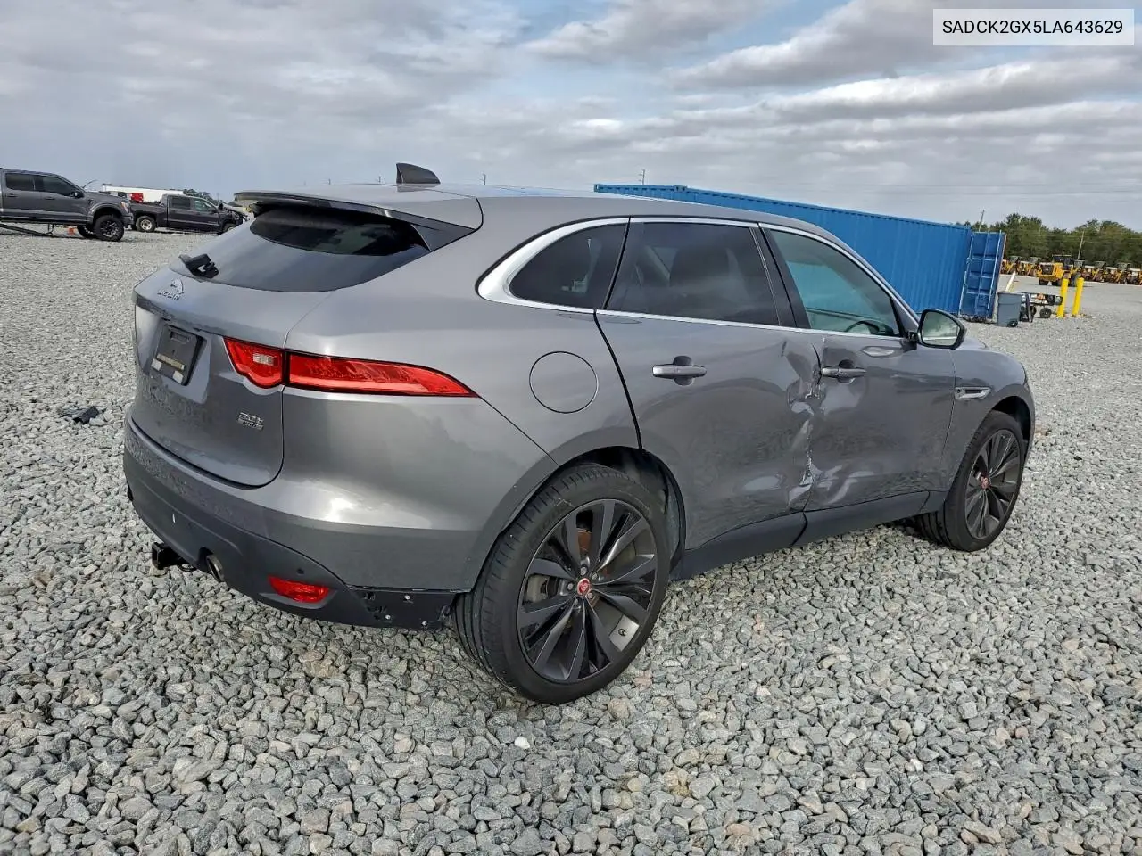 SADCK2GX5LA643629 2020 Jaguar F-Pace Prestige