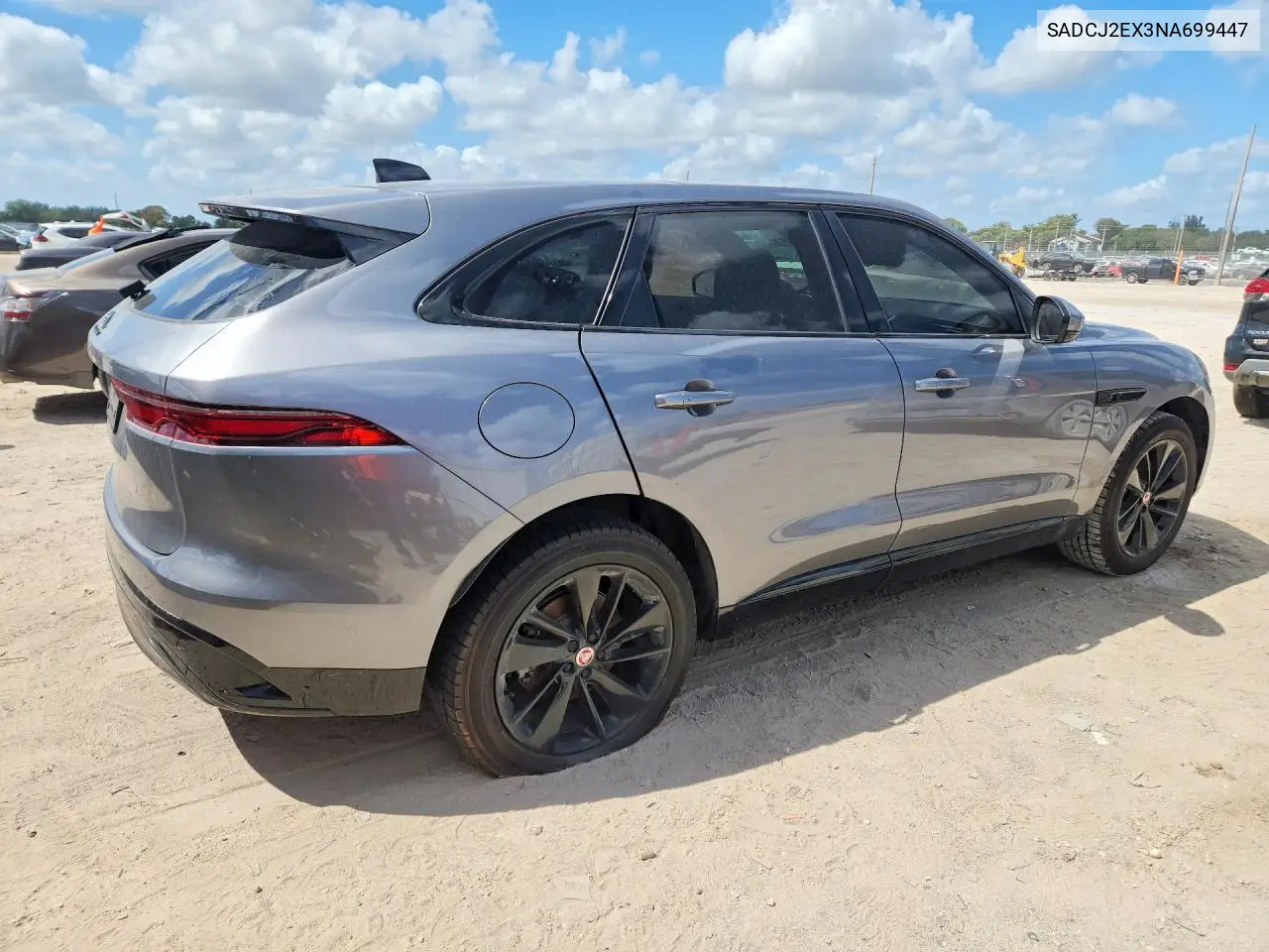 2022 Jaguar F-Pace S 4C P250 VIN: SADCJ2EX3NA699447 Lot: 45572606